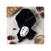Maison Ghibli Outfits-No Face Plush Scarf - Spirited Away