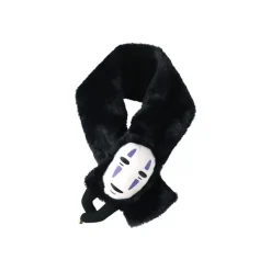 Maison Ghibli Outfits-No Face Plush Scarf - Spirited Away
