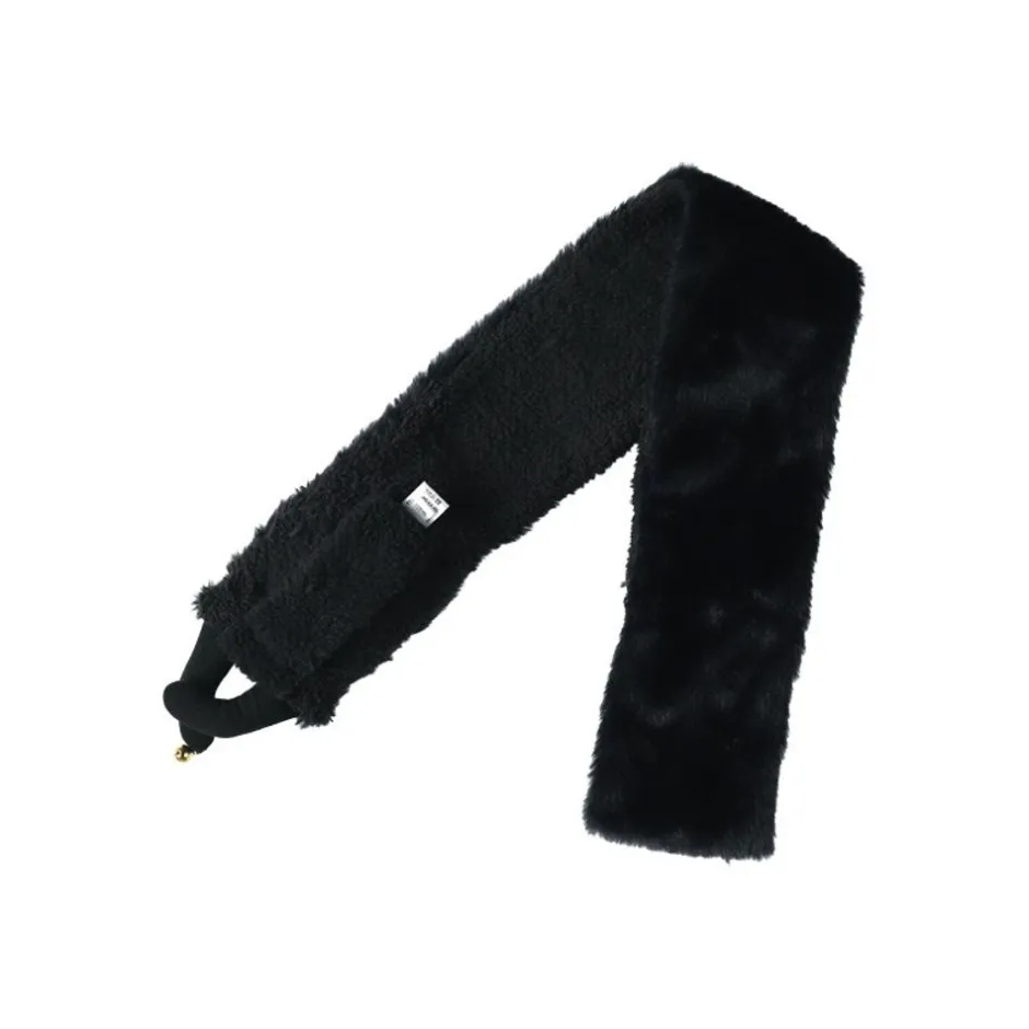 Maison Ghibli Outfits-No Face Plush Scarf - Spirited Away