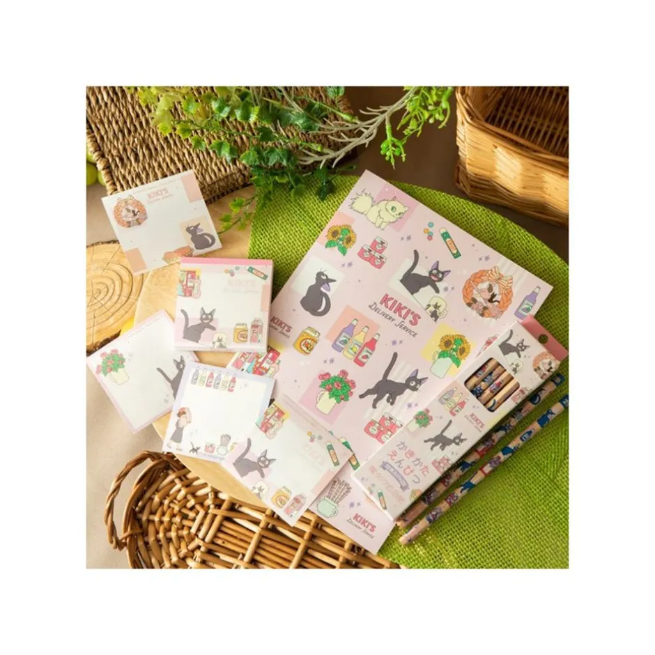 Maison Ghibli Notebooks And Notepads-Notebook B5 Jiji & Kiki Shopping 18,2 25,7 Cm - Kiki'S Delivery Servi