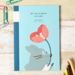 Maison Ghibli Notebooks And Notepads-Notebook B6 Totoro Poppy - My Neighbor Totoro