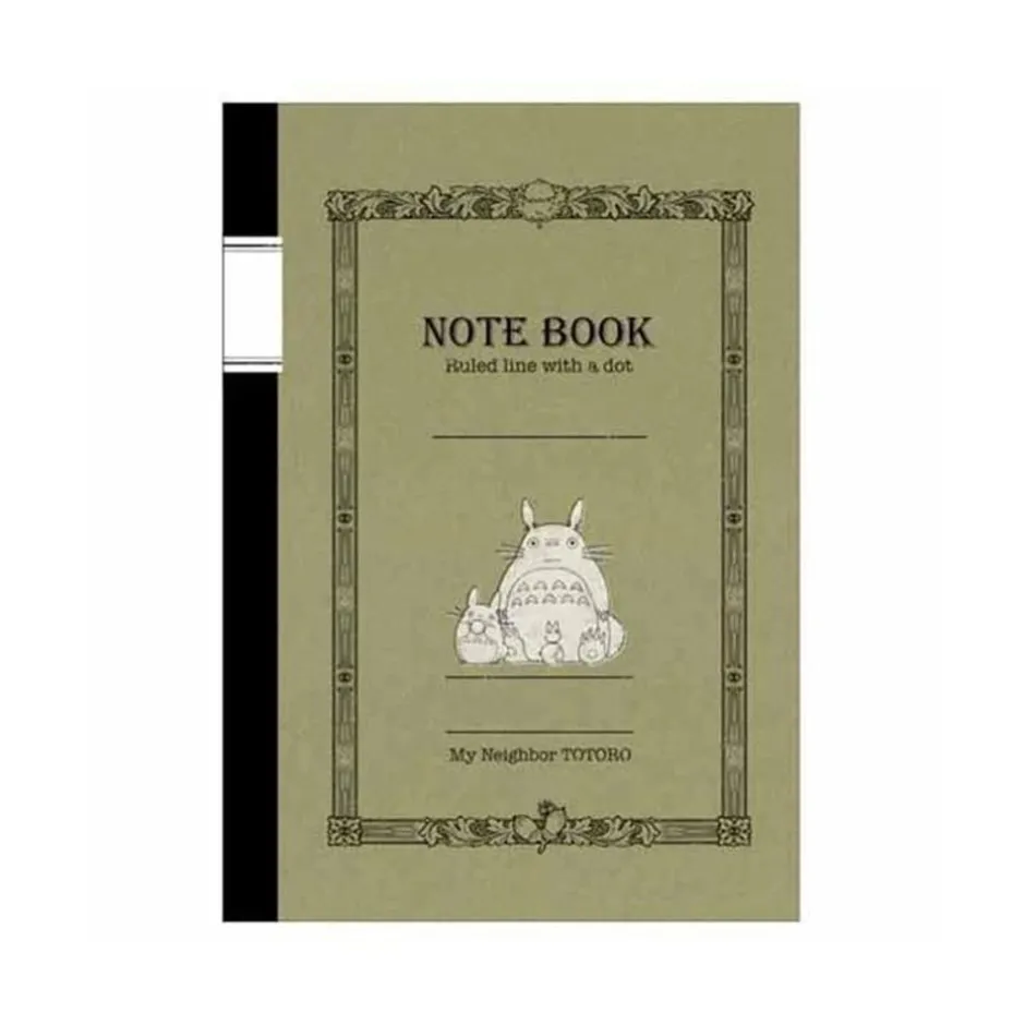 Maison Ghibli Notebooks And Notepads-Notebook Grey Totoro 125*176Mm- My Neighbor Totoro