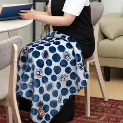Maison Ghibli Household Linen-Opalised Blanket Soot Sprite Silhouette 70X100 Cm - My Neighbor Totor