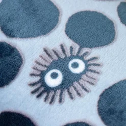 Maison Ghibli Furniture-Opalised Block Cushion Soot Sprite Silhouette - My Neighbor Totoro