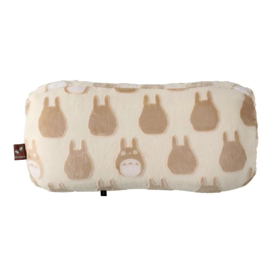 Maison Ghibli Furniture-Opalised Block Cushion Totoro Silhouette - My Neighbor Totoro