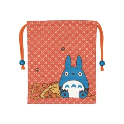 Maison Ghibli Bags-Orange Cloth Bag Middle Totoro - My Neighbor Totoro