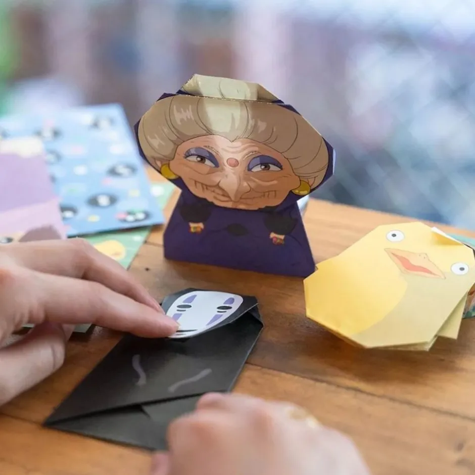 Maison Ghibli Arts And Crafts-Origami Set - Spirited Away