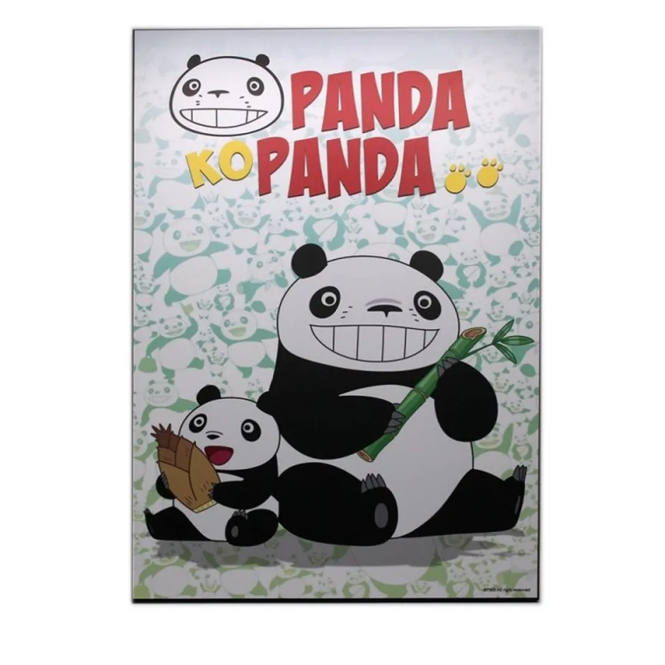 Maison Ghibli Wall Decoration-Panda Kopanda 02 - 35X50Cm Wood Panel