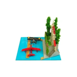 Maison Ghibli Arts And Crafts-Paper Craft Adriano & Seaplane Fighter - Porco Rosso