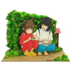Maison Ghibli Arts And Crafts-Paper Craft Chihiro & Haku - Spirited Away