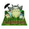 Maison Ghibli Arts And Crafts-Paper Craft Dondoko Dance - My Neighbor Totoro