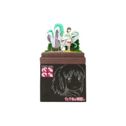Maison Ghibli Arts And Crafts-Paper Craft Haku Dragon & Chihiro - Spirited Away