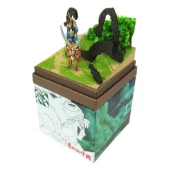 Maison Ghibli Arts And Crafts-Paper Craft Howl'S Ashitaka In The Forest - Princess Mononoke