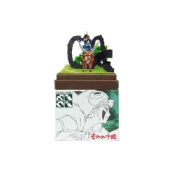 Maison Ghibli Arts And Crafts-Paper Craft Howl'S Ashitaka In The Forest - Princess Mononoke