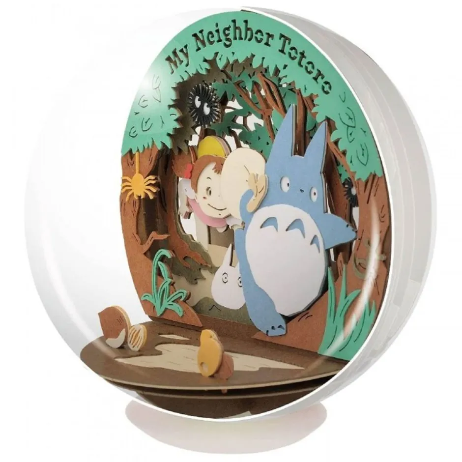 Maison Ghibli Arts And Crafts-Paper Theater Ball Secret Tunnel - My Neighbor Totoro