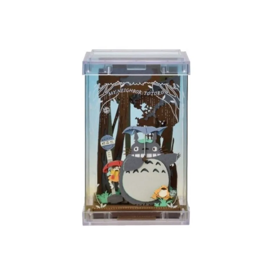 Maison Ghibli Arts And Crafts-Paper Theater Cube The Rain Dance - My Neighbor Totoro