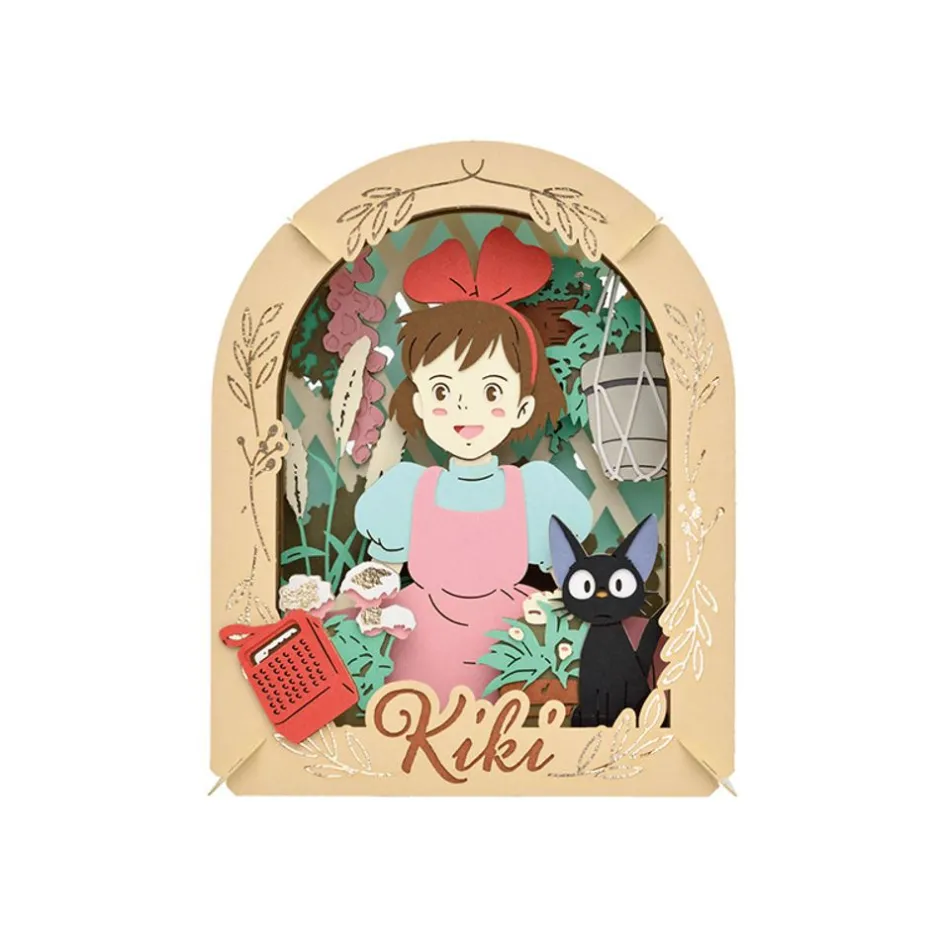Maison Ghibli Arts And Crafts-Paper Theater Flower Garden - Kiki'S Delivery Service