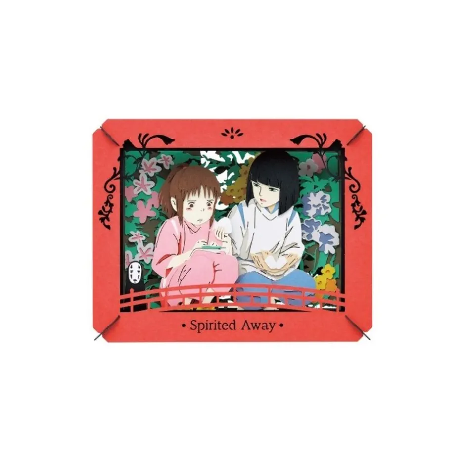 Maison Ghibli Arts And Crafts-Paper Theater Haku Onigiri - Spirited Away