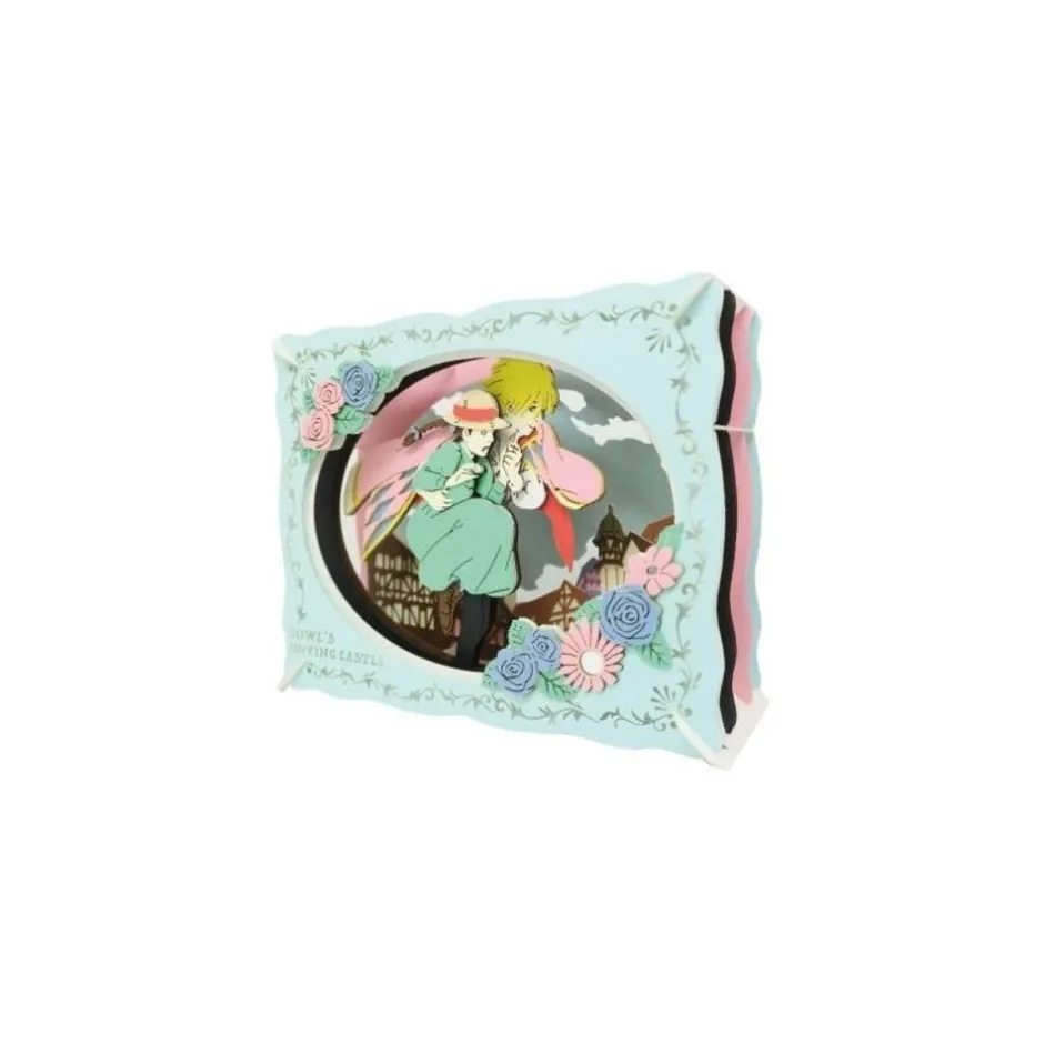 Maison Ghibli Arts And Crafts-Paper Theater Hauru & Sophie In The Sky - Howl'S Moving Castle