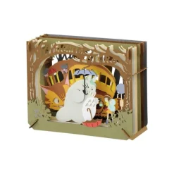 Maison Ghibli Arts And Crafts-Paper Theater Mysterious Encounter - My Neighbor Totoro