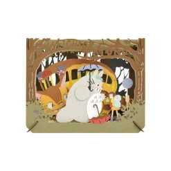 Maison Ghibli Arts And Crafts-Paper Theater Mysterious Encounter - My Neighbor Totoro