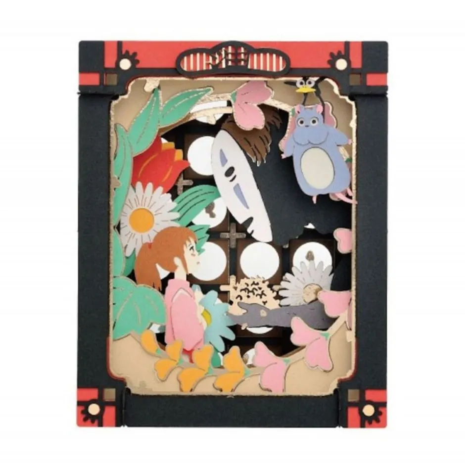 Maison Ghibli Arts And Crafts-Paper Theater No Face'S Thought - Spirited Away