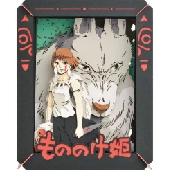 Maison Ghibli Arts And Crafts-Paper Theater San - Princess Mononoke