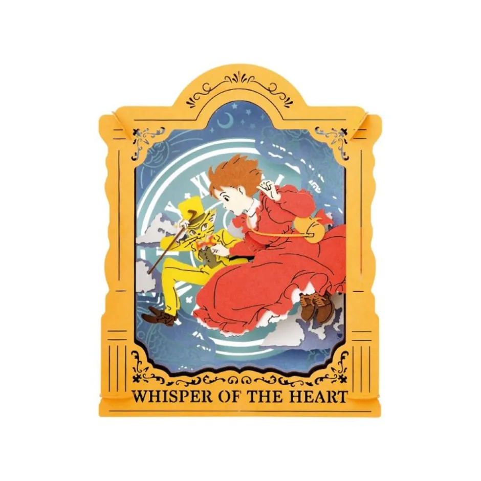 Maison Ghibli Arts And Crafts-Paper Theater Shizuku & Baron - Whisper Of The Heart