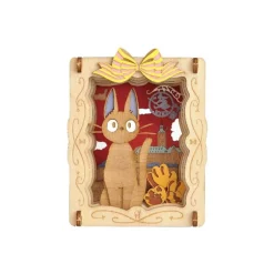Maison Ghibli Arts And Crafts-Paper Theater Wood Style Jiji Bakery - Kiki'S Delivery Service