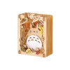 Maison Ghibli Arts And Crafts-Paper Theater Wood Style Totoro Forest - My Neighbor Totoro