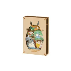 Maison Ghibli Arts And Crafts-Paper Theater Wood Style Silhouette Big Totoro - My Neighbor Totoro