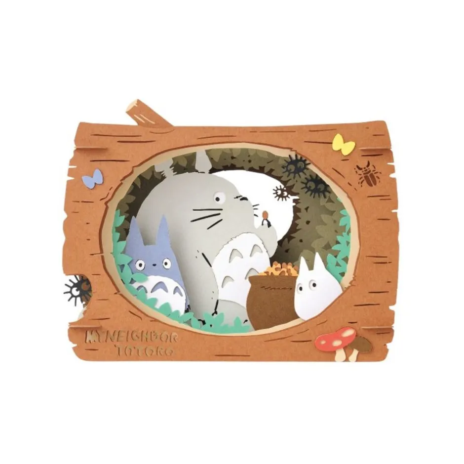 Maison Ghibli Arts And Crafts-Paper Theatre Totoro Feast Secreat - My Neighboro Totoro