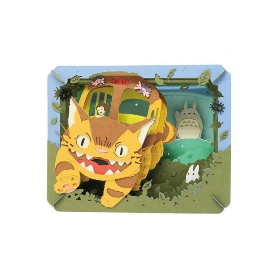 Maison Ghibli Arts And Crafts-Paper Theatre Totoro Meets Mei - My Neighbor Totoro