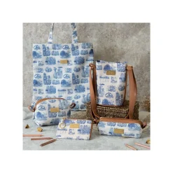 Maison Ghibli Storage-Pencil Case Blue Nostalgia - Whisper Of The Heart