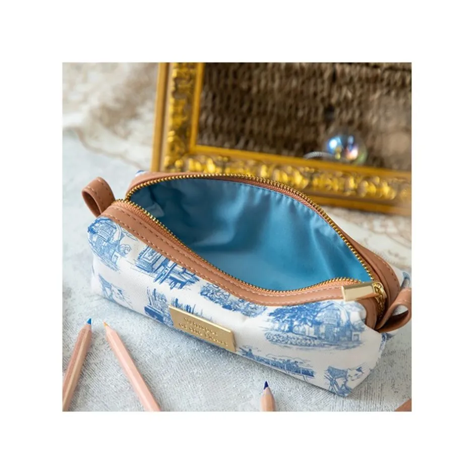 Maison Ghibli Storage-Pencil Case Blue Nostalgia - Whisper Of The Heart