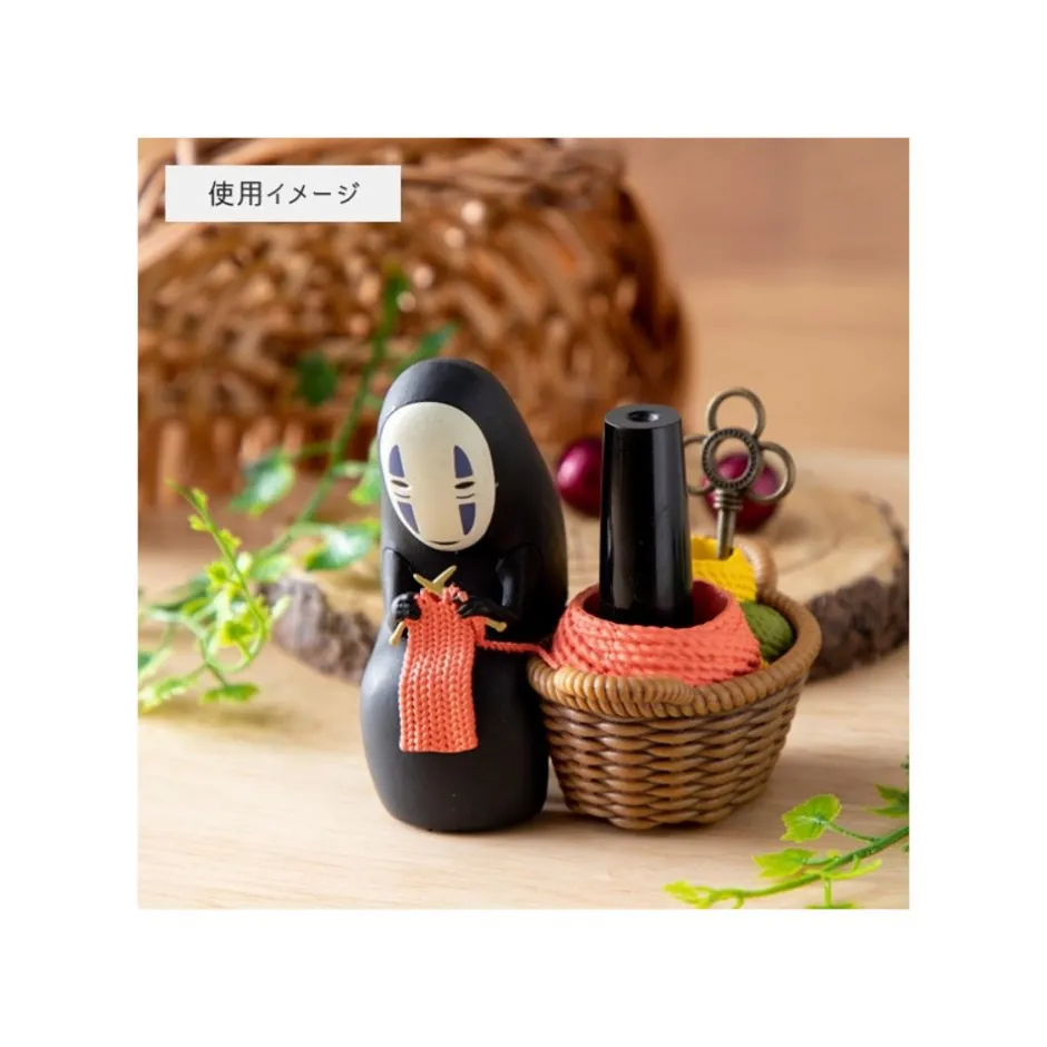 Maison Ghibli Jewellery Boxes-Pencil Holder Figurine No Face Knitting - Spirited Away