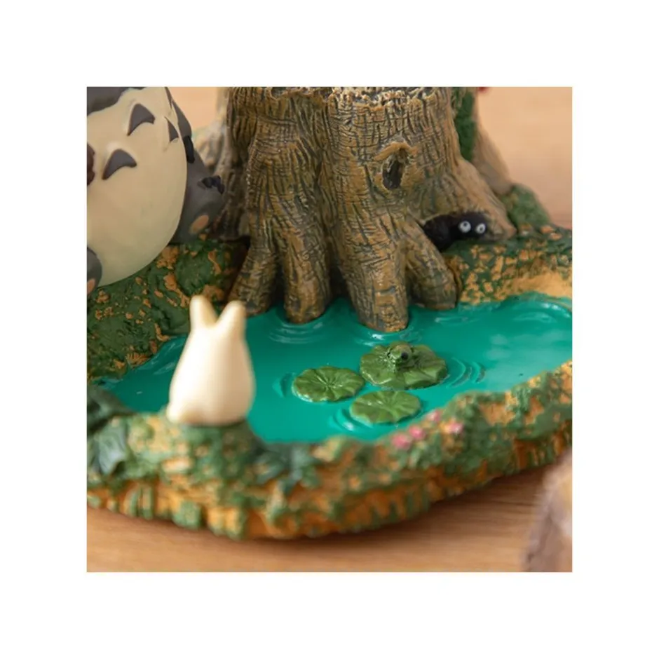 Maison Ghibli Jewellery Boxes-Pencil Holder Figurines Totoro By The Pond - My Neighbor Totoro