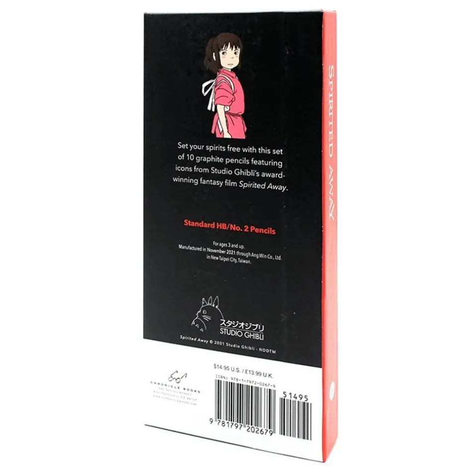 Maison Ghibli Writing-Pencil Set - Spirited Away
