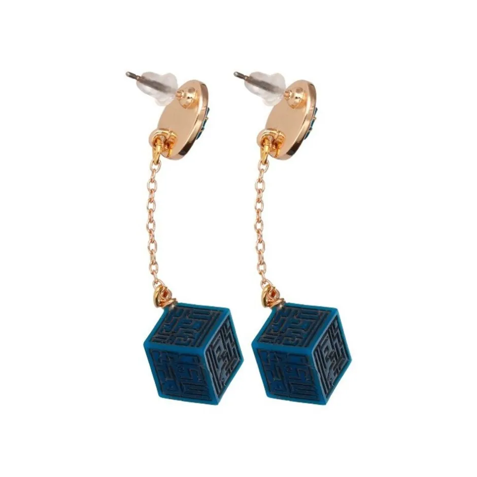 Maison Ghibli Jewellery-Pierced Earrings Accessory Series Volucite Crystal & Keystone - Castl