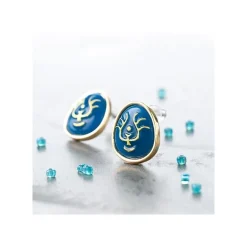 Maison Ghibli Jewellery-Pierced Earrings Accessory Series Volucite Crystal - Castle In The Sk