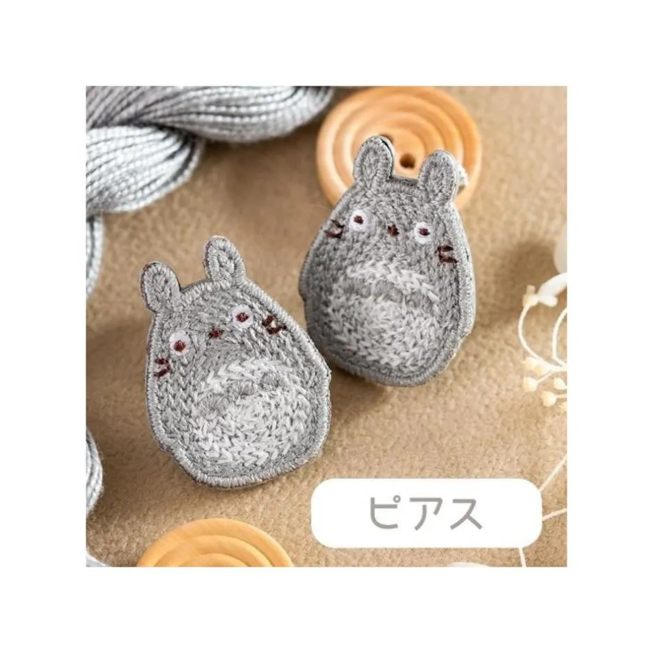 Maison Ghibli Jewellery-Pierced Embroidery Serie Totoro - My Neighbour Totoro