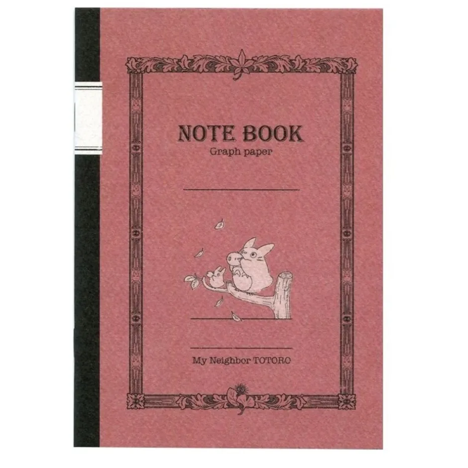 Maison Ghibli Notebooks And Notepads-Pink Notebook Totoro 125 X 176 Mm - Mu Neighbor Totoro