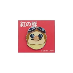 Maison Ghibli Pins-Pins Marco Close-Up Image - Porco Rosso