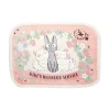 Maison Ghibli Household Linen-Plaid Jiji & Lily With Strawberries 70X100 Cm - Kiki'S Delivery Servi
