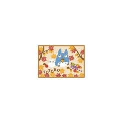 Maison Ghibli Household Linen-Plaid Totoro Autumn - My Neighbor Totoro