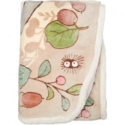 Maison Ghibli Household Linen-Plaid Totoro Leaves And Nuts 70X100 Cm - My Neighbor Totoro