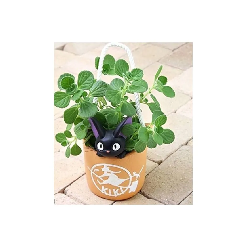 Maison Ghibli Decoration-Planter Jiji -Kiki'S Delivery Service
