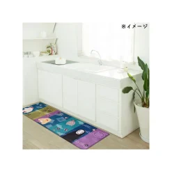 Maison Ghibli Carpet-Plastic Long Play Mat Dusk 45X120Cm(Blue)- Spirited Away