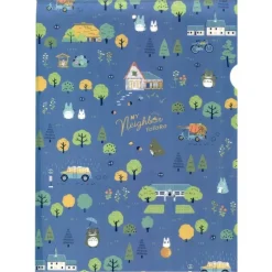Maison Ghibli Storage-Plastic Shirt Blue Totoro In The Forest-My Neighbor Totoro