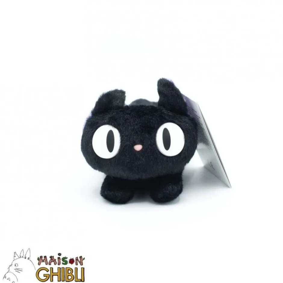 Maison Ghibli Beanbag Plush-Plush Beanbag Jiji Fluffy - Kiki'S Delivery Service